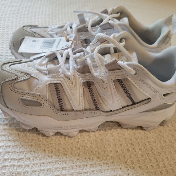 ADIDAS White and Silver Sneakers - Picture 11 of 16